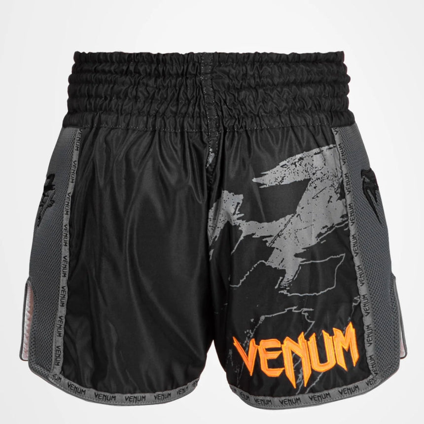 Black/Orange Venum S47 Muay Thai Shorts    at Bytomic Trade and Wholesale