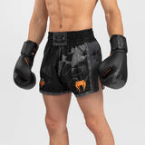 Black/Orange Venum S47 Muay Thai Shorts    at Bytomic Trade and Wholesale