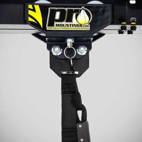 Pro Mountings Spring Plunger Roller Mount With Rope Black    at Bytomic Trade and Wholesale