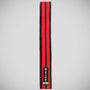 Black/Red Bytomic 100% Cotton Double Stripe Belt