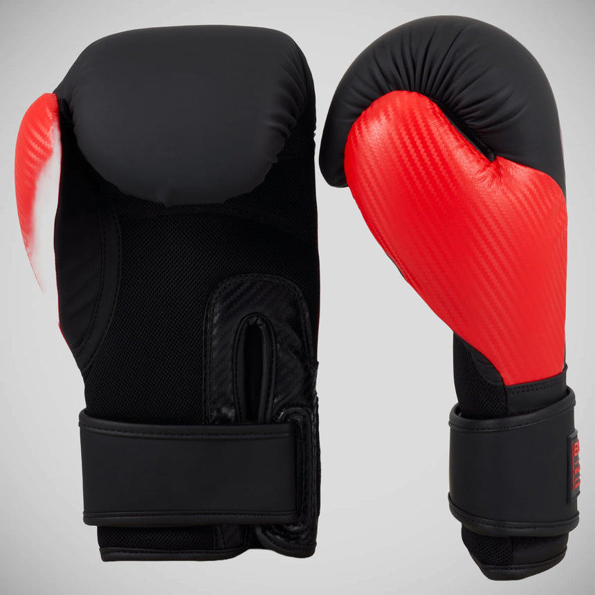 Black/Red Bytomic Performer Carbon Evo Boxing Gloves    at Bytomic Trade and Wholesale