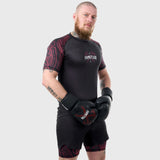 Fumetsu Berserker Dual Layer Fight Shorts Black/Red    at Bytomic Trade and Wholesale