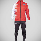 Black/Red Hayashi WKF Drift Tracksuit    at Bytomic Trade and Wholesale