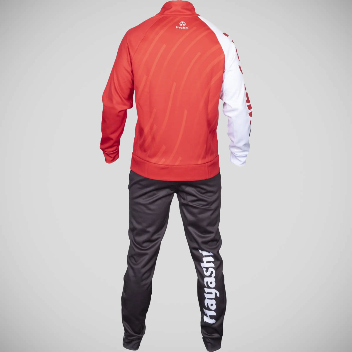 Black/Red Hayashi WKF Drift Tracksuit    at Bytomic Trade and Wholesale