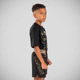 Black/Sand Venum Gorilla Jungle Kids Fight Shorts    at Bytomic Trade and Wholesale