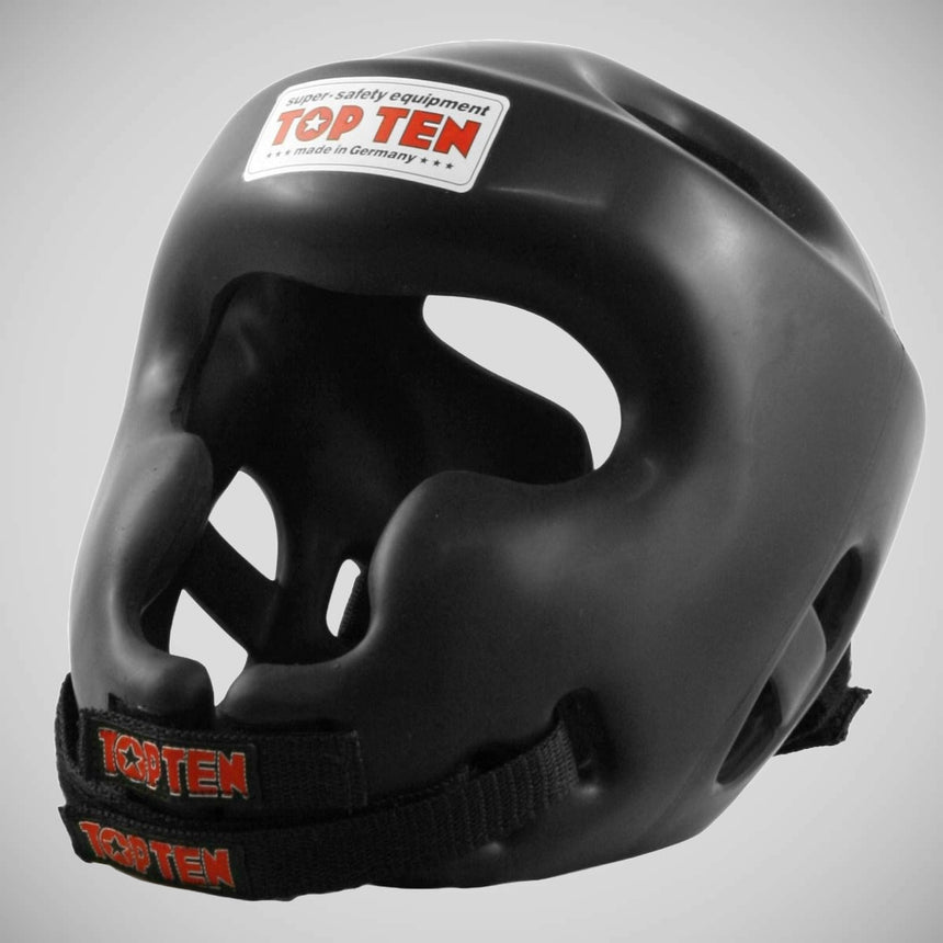 Black Top Ten Training Head Guard    at Bytomic Trade and Wholesale