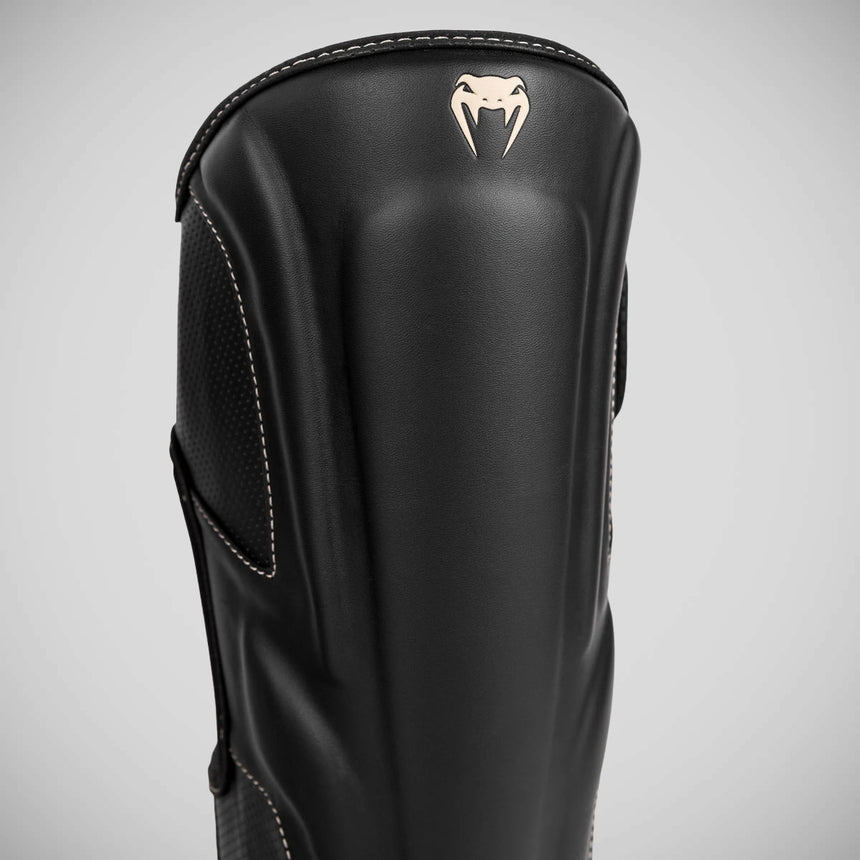 Black Venum Impact Evo Shin Guards    at Bytomic Trade and Wholesale