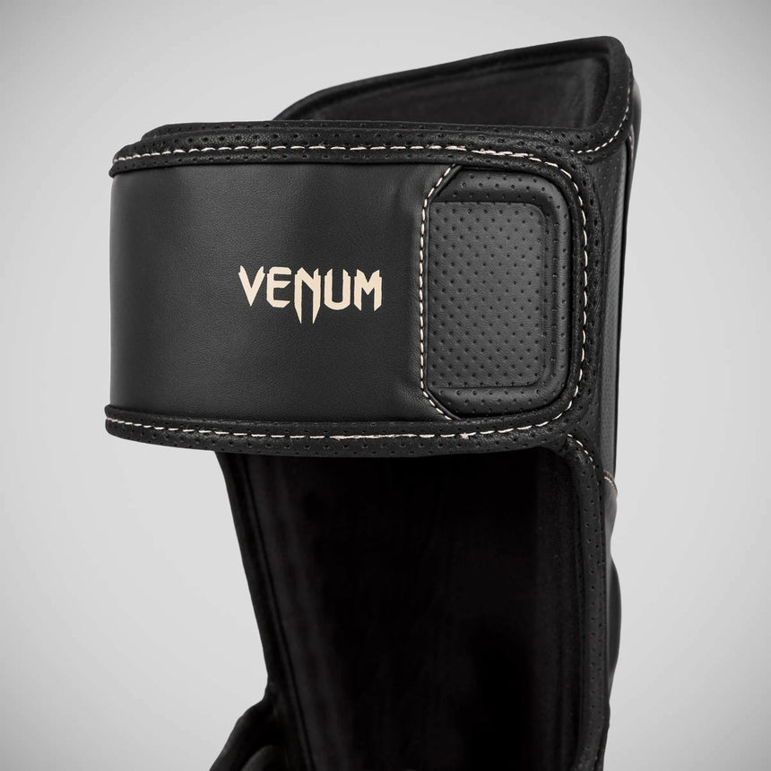 Black Venum Impact Evo Shin Guards    at Bytomic Trade and Wholesale