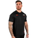 Black Venum UFC Adrenaline Authentic Fight Week Dry Tech T-Shirt    at Bytomic Trade and Wholesale