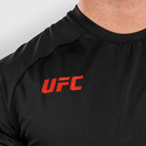 Black Venum UFC Adrenaline Authentic Fight Week Dry Tech T-Shirt    at Bytomic Trade and Wholesale