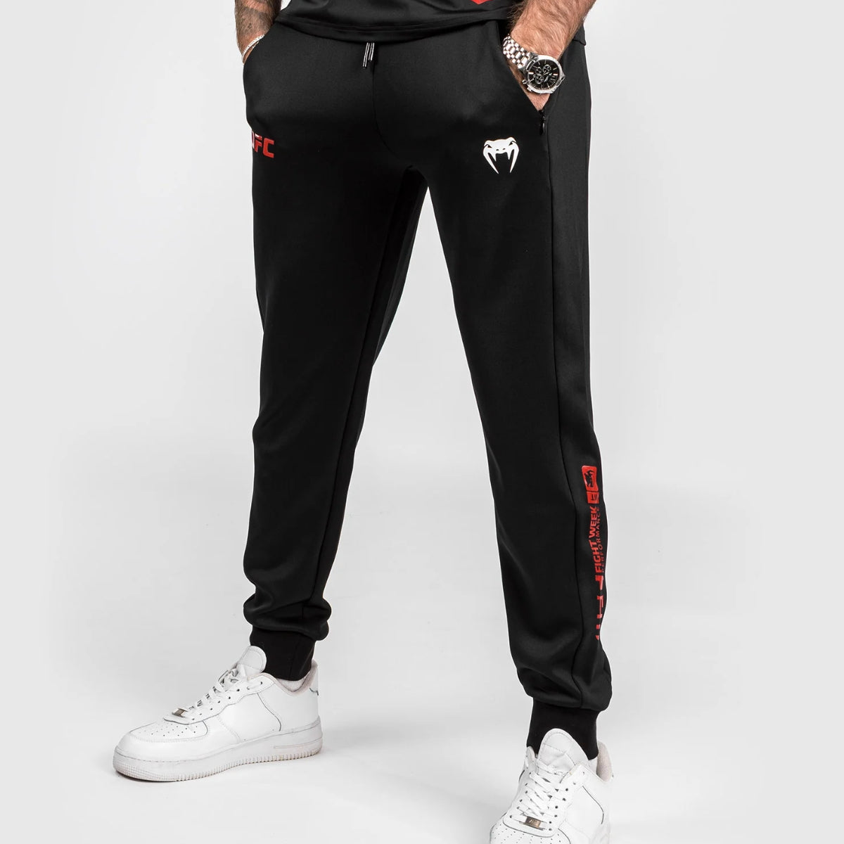 Black Venum UFC Adrenaline Authentic Fight Week Joggers    at Bytomic Trade and Wholesale