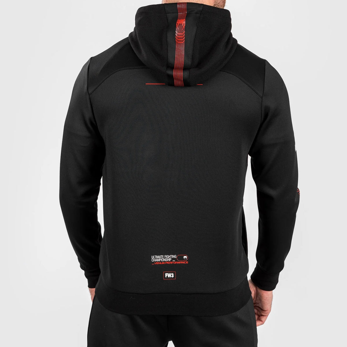 Black Venum UFC Adrenaline Authentic Fight Week Zip Hoodie    at Bytomic Trade and Wholesale