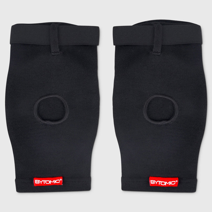 Black/White Bytomic Red Label Elasticated Elbow Guard    at Bytomic Trade and Wholesale