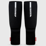 Black/White Bytomic Red Label Elasticated Shin-Instep    at Bytomic Trade and Wholesale