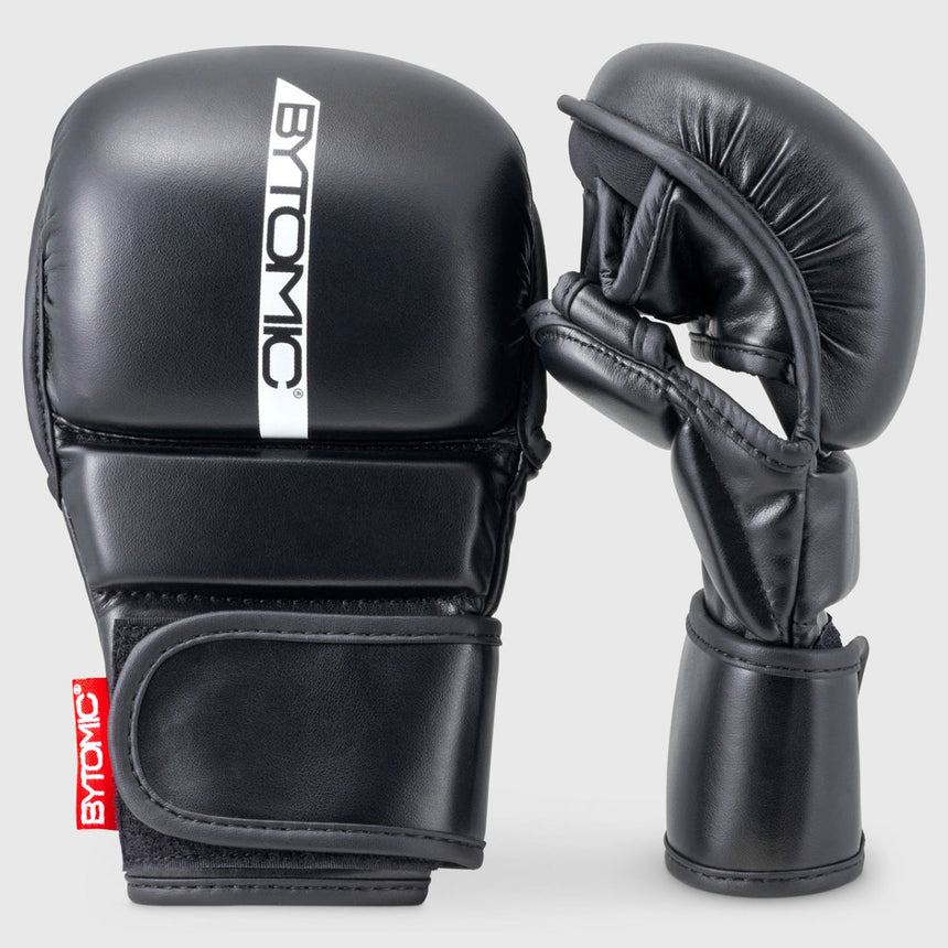 Black/White Bytomic Red Label MMA Sparring Gloves    at Bytomic Trade and Wholesale