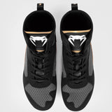 Black/White/Gold Venum Elite Boxing Shoes    at Bytomic Trade and Wholesale