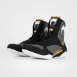 Black/White/Gold Venum Elite Boxing Shoes    at Bytomic Trade and Wholesale