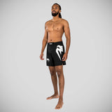 Black/White Venum Light 5.0 Fight Shorts    at Bytomic Trade and Wholesale