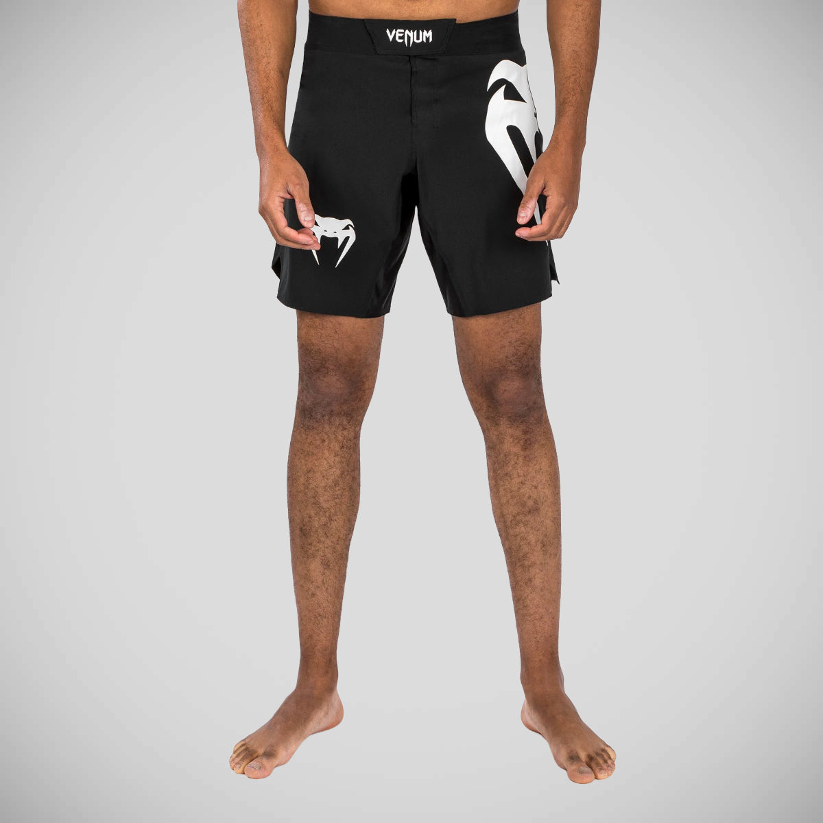 Black/White Venum Light 5.0 Fight Shorts    at Bytomic Trade and Wholesale