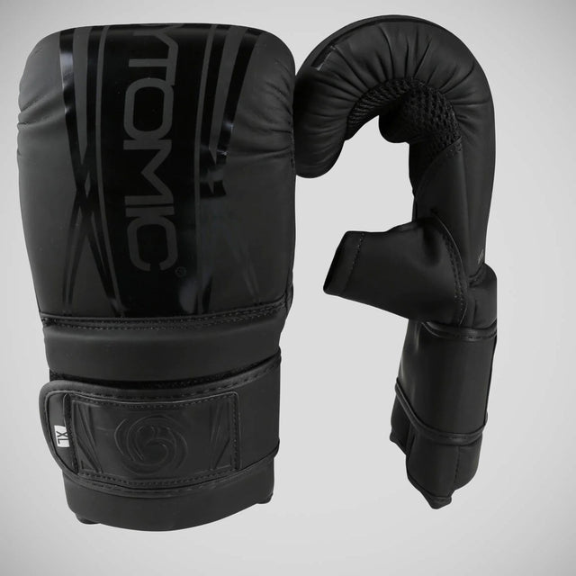 Black/Black Bytomic Axis V2 Bag Gloves    at Bytomic Trade and Wholesale