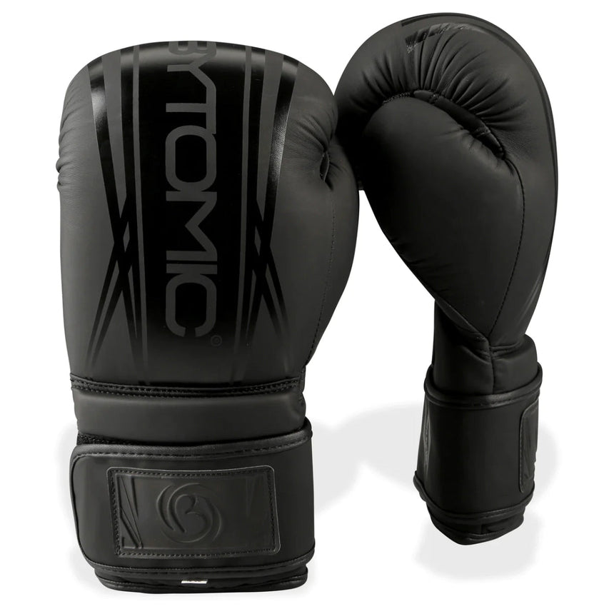 Black/Black Bytomic Axis V2 Boxing Gloves    at Bytomic Trade and Wholesale