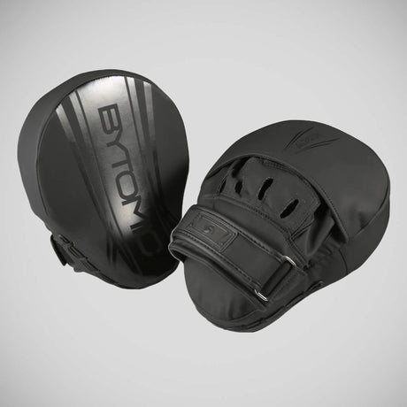 Black/Black Bytomic Axis V2 Focus Mitts    at Bytomic Trade and Wholesale