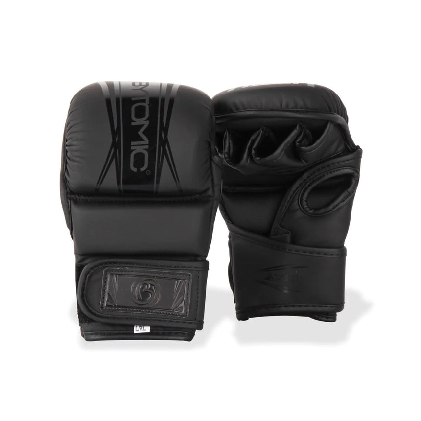 Black/Black Bytomic Axis V2 MMA Sparring Gloves    at Bytomic Trade and Wholesale