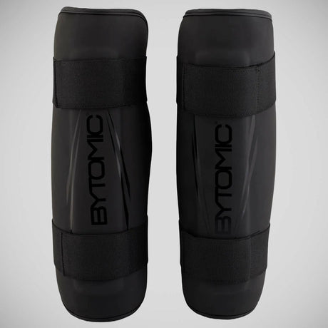 Black/Black Bytomic Axis V2 Shin Guards    at Bytomic Trade and Wholesale