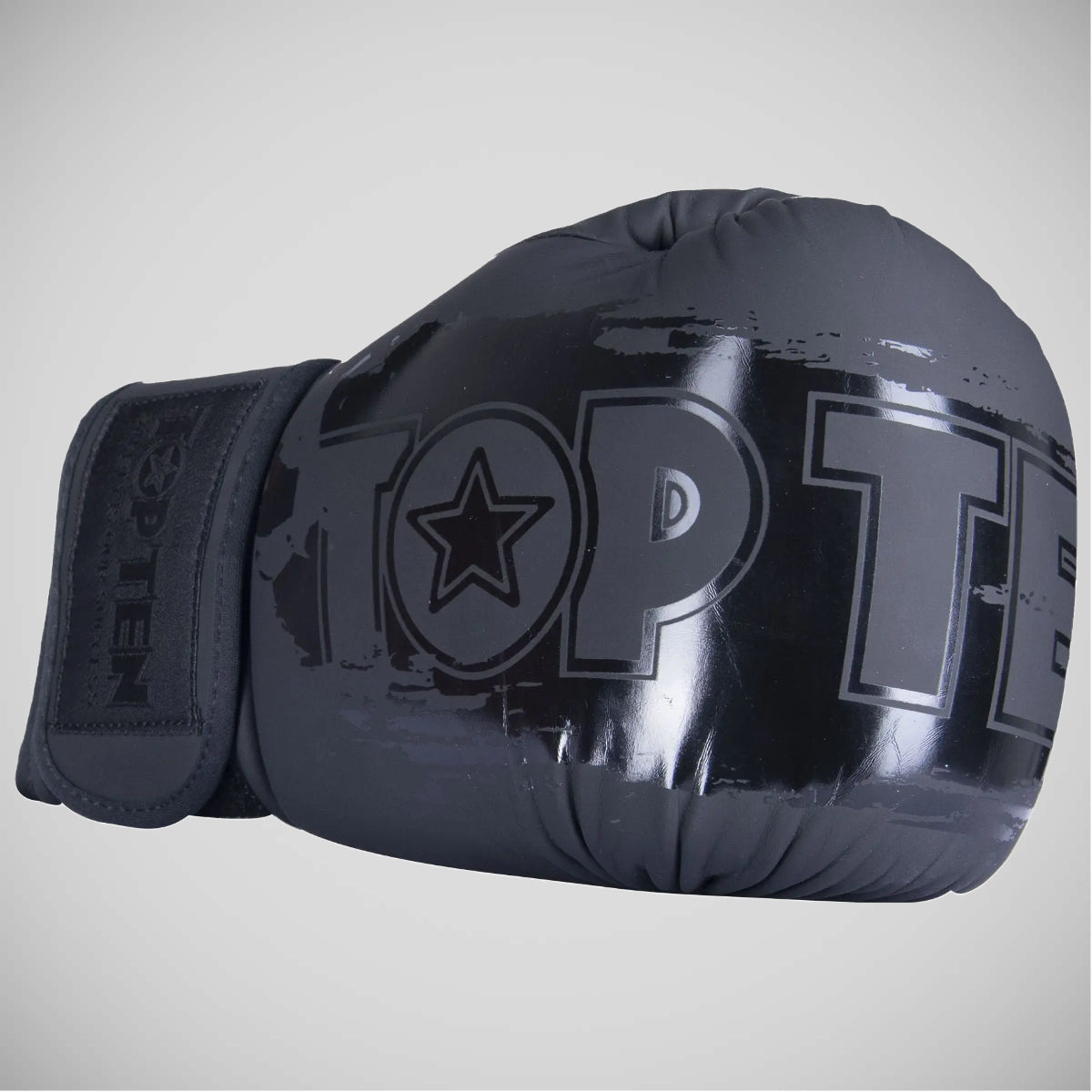 Top Ten Power Ink Black'n'Black Boxing Gloves Black/Black    at Bytomic Trade and Wholesale