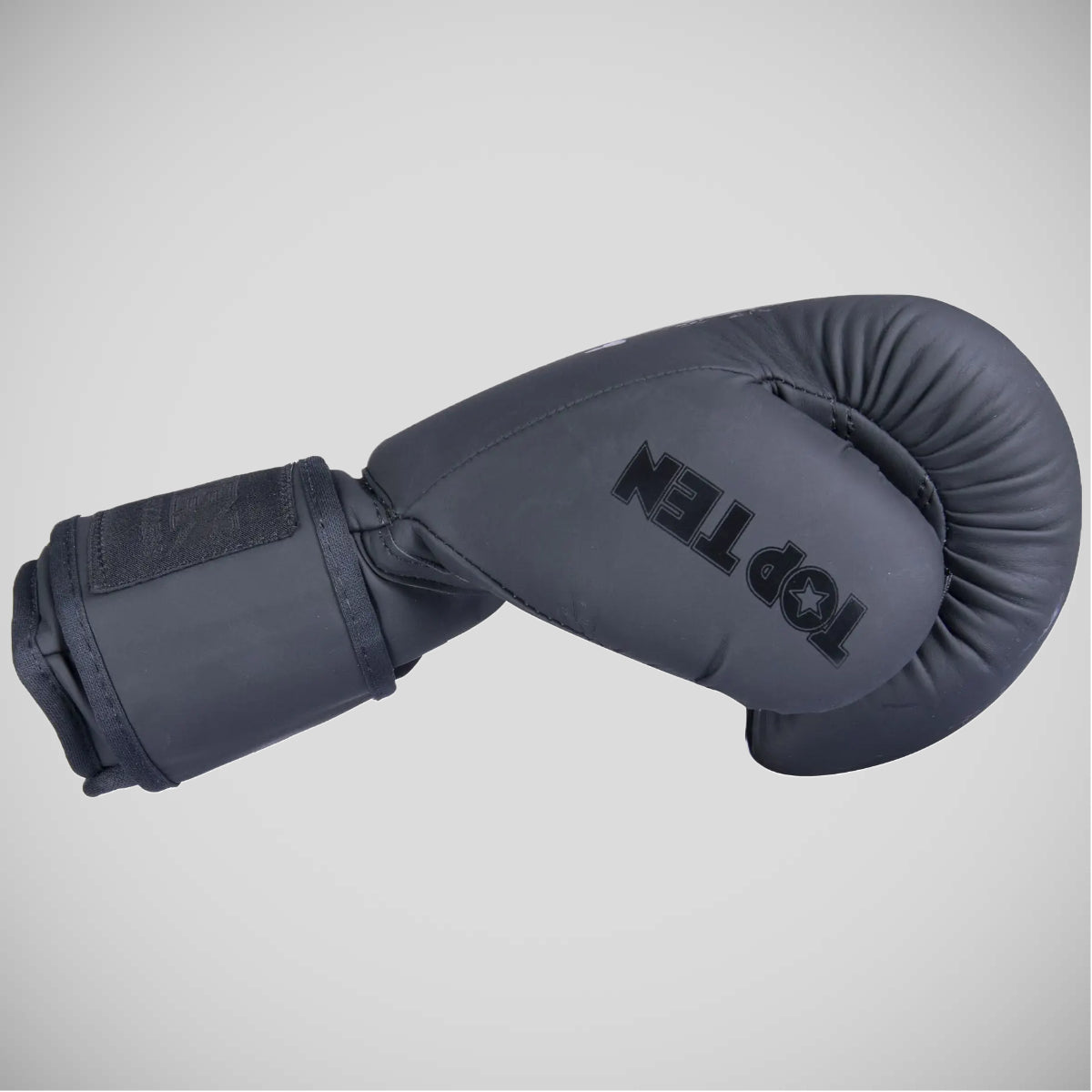 Top Ten Power Ink Black'n'Black Boxing Gloves Black/Black    at Bytomic Trade and Wholesale