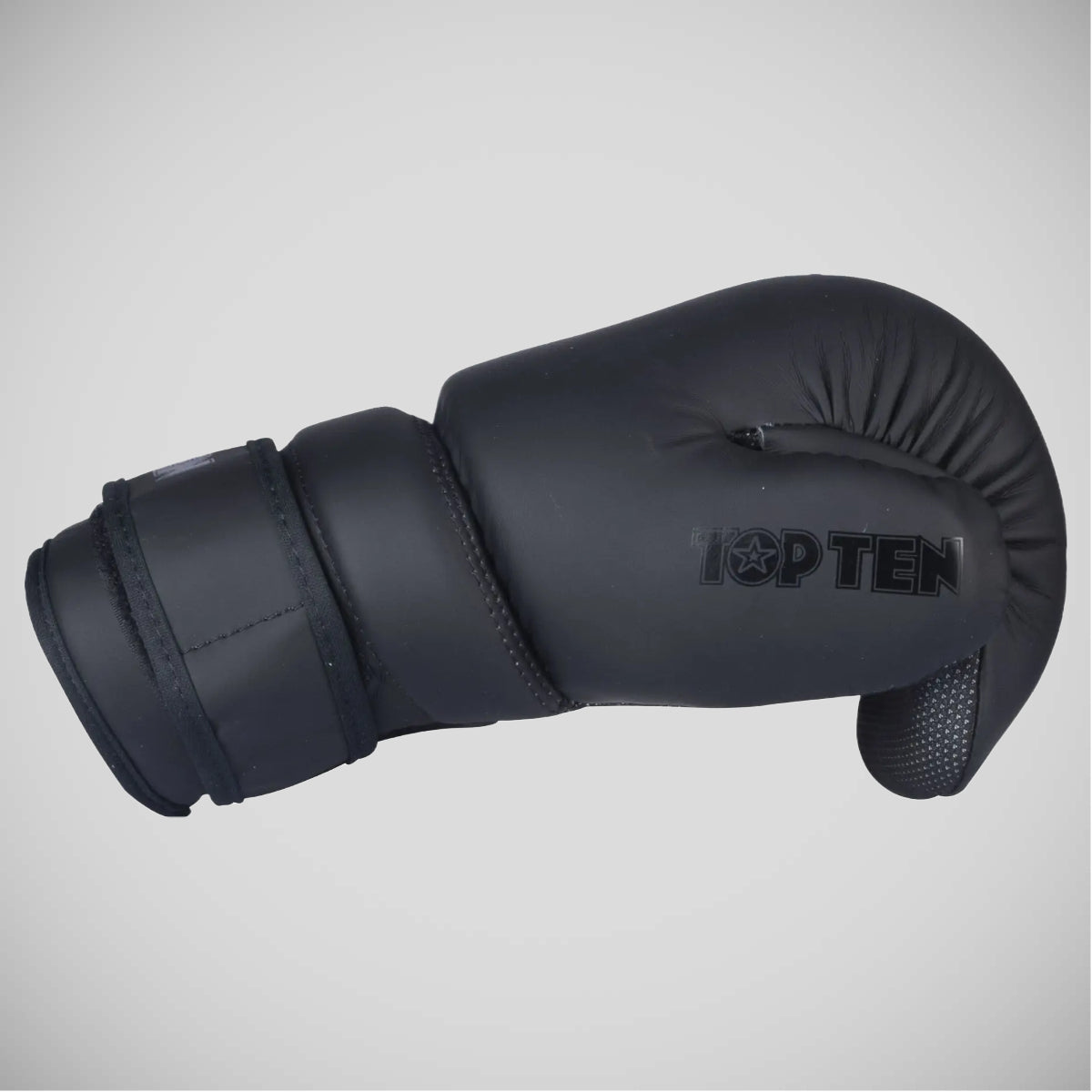 Black/Black Top Ten Power Ink Black'n'Black Pointfighter Gloves    at Bytomic Trade and Wholesale