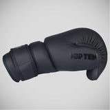 Black/Black Top Ten Power Ink Black'n'Black Pointfighter Gloves    at Bytomic Trade and Wholesale