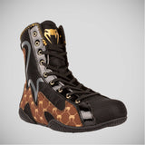 Black/Brown Venum Elite Evo Boxing Shoes    at Bytomic Trade and Wholesale