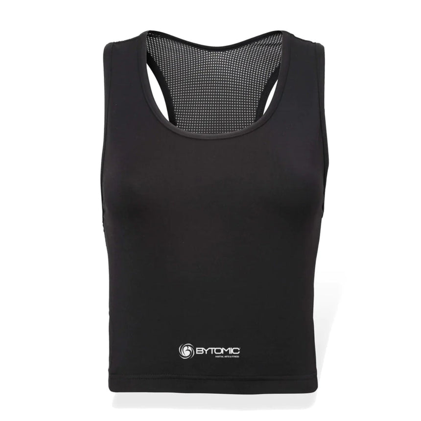 Black Bytomic Maxi Guard Women Sports Vest    at Bytomic Trade and Wholesale