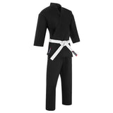 Black Bytomic Red Label 7oz Lightweight Karate Uniform    at Bytomic Trade and Wholesale