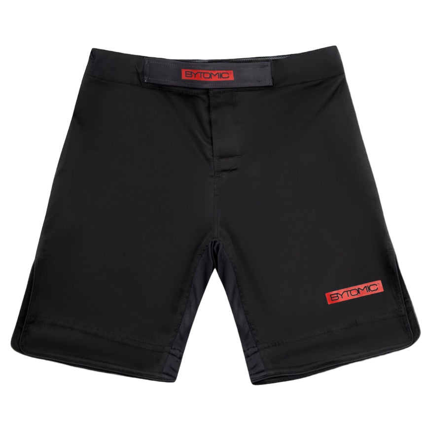 Black Bytomic Red Label Fight Shorts    at Bytomic Trade and Wholesale