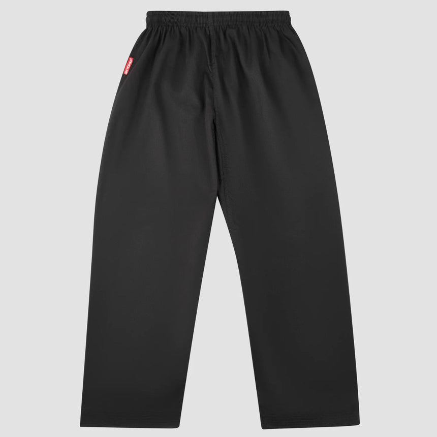 Black Bytomic Red Label Martial Arts Trousers    at Bytomic Trade and Wholesale