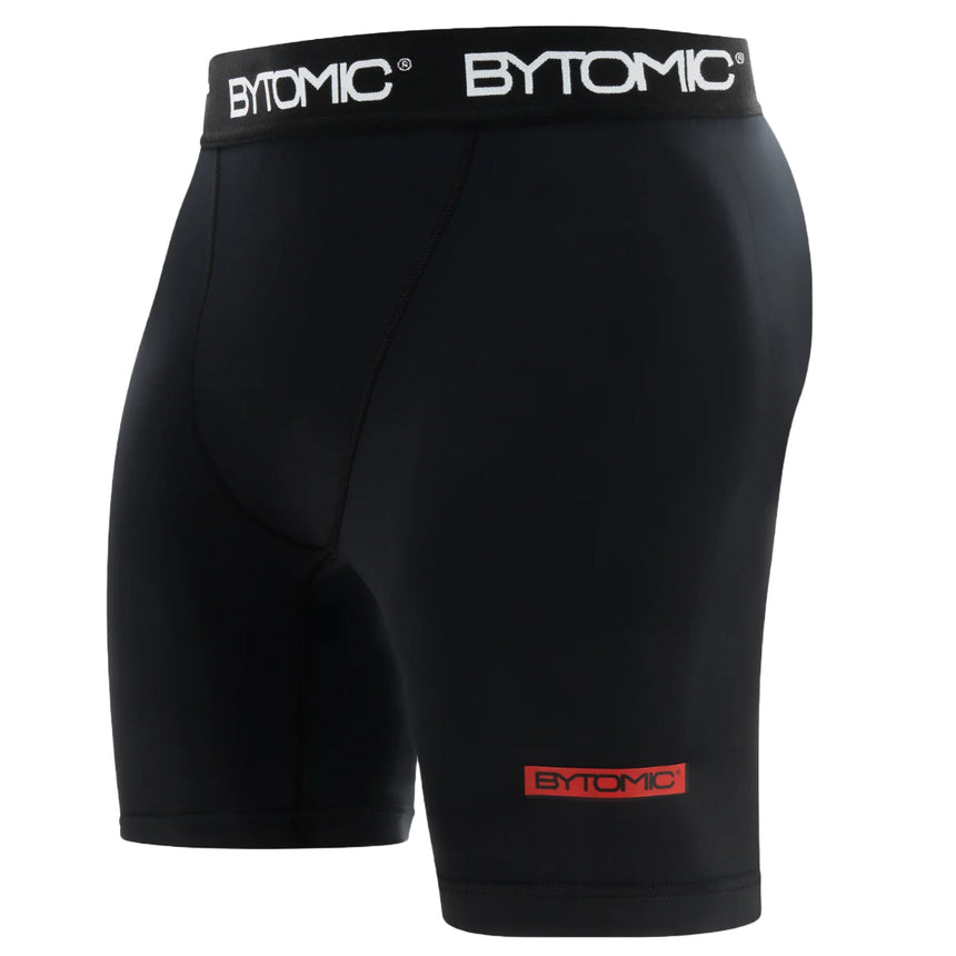 Black Bytomic Red Label Vale Tudo Shorts    at Bytomic Trade and Wholesale