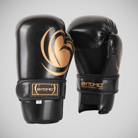 Black/Gold Bytomic Performer Point Sparring Gloves    at Bytomic Trade and Wholesale