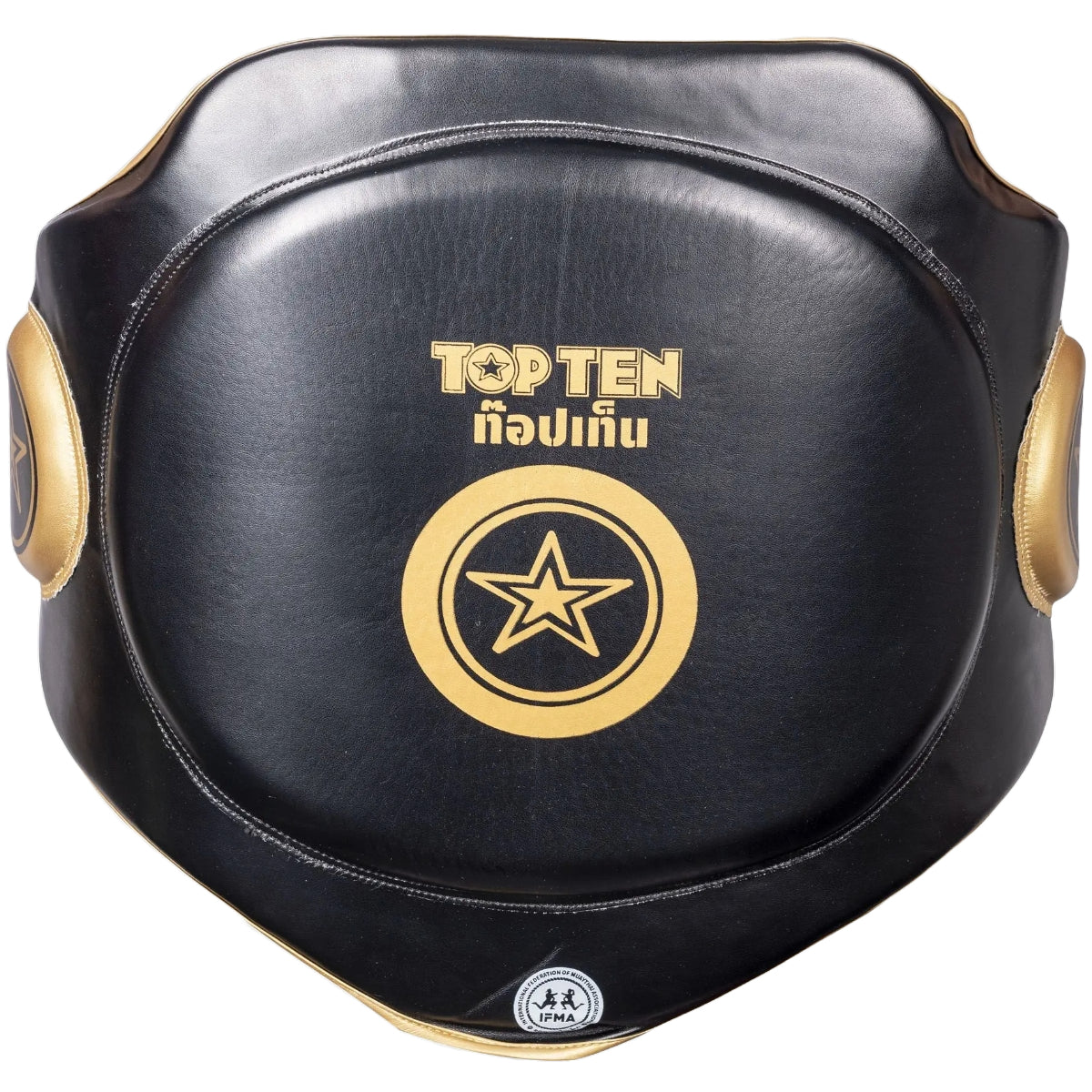 Black/Gold Top Ten Naa Belly Pad    at Bytomic Trade and Wholesale
