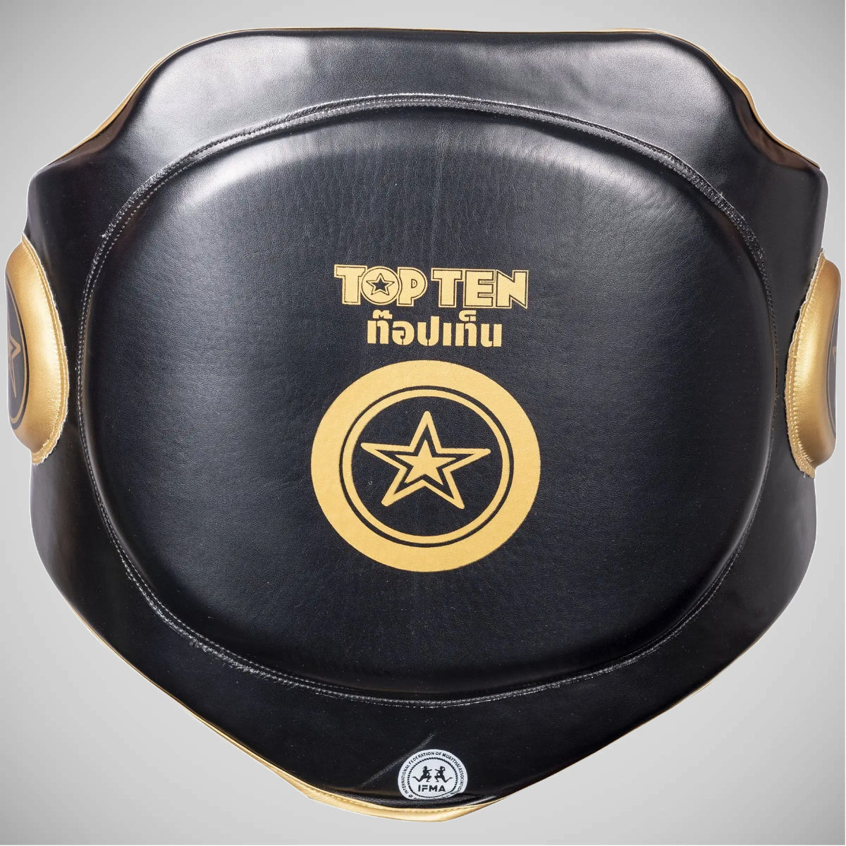 Black/Gold Top Ten Naa Belly Pad    at Bytomic Trade and Wholesale