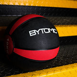 Black/Red Bytomic 6kg Rubber Medicine Ball    at Bytomic Trade and Wholesale