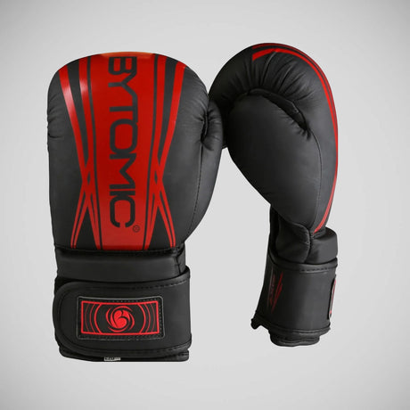 Black/Red Bytomic Axis V2 Kids Boxing Gloves    at Bytomic Trade and Wholesale