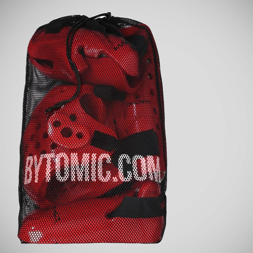 Black/Red Bytomic Drawstring Equipment Bag    at Bytomic Trade and Wholesale