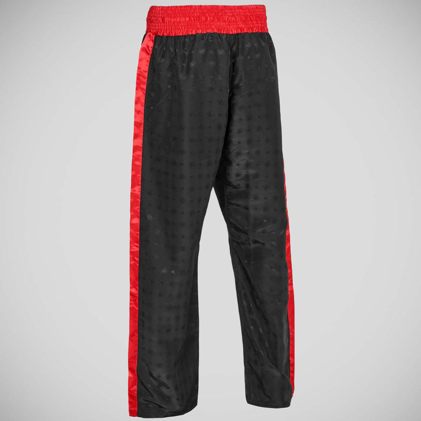 Black/Red Bytomic Performer V2 Adult Kickboxing Pants    at Bytomic Trade and Wholesale