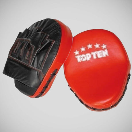 Black/Red Top Ten Focus Mitts    at Bytomic Trade and Wholesale