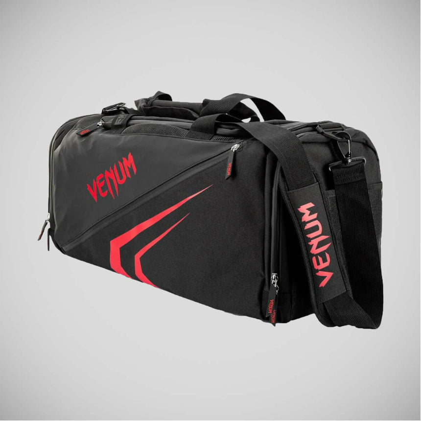 Black/Red Venum Trainer Lite Evo Sports Bag    at Bytomic Trade and Wholesale