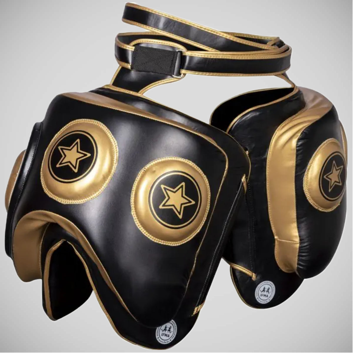 Black Top Ten Kao IFMA Thigh Protector    at Bytomic Trade and Wholesale