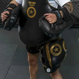 Black Top Ten Kao IFMA Thigh Protector    at Bytomic Trade and Wholesale