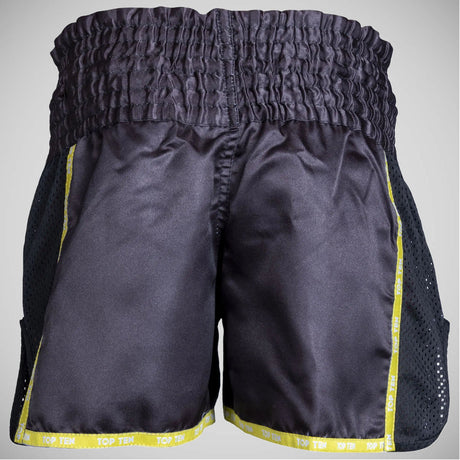 Black Top Ten Prachao IFMA Muay Thai Shorts    at Bytomic Trade and Wholesale